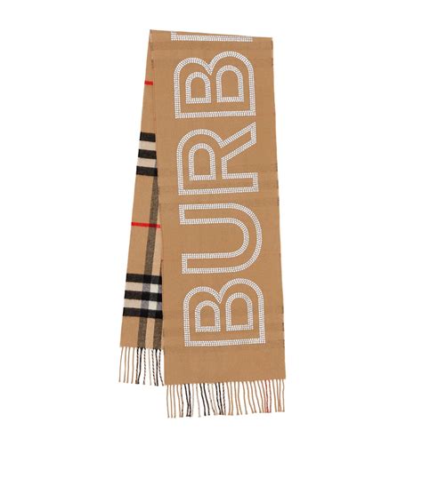 burberry logo on scarf|most popular burberry scarf.